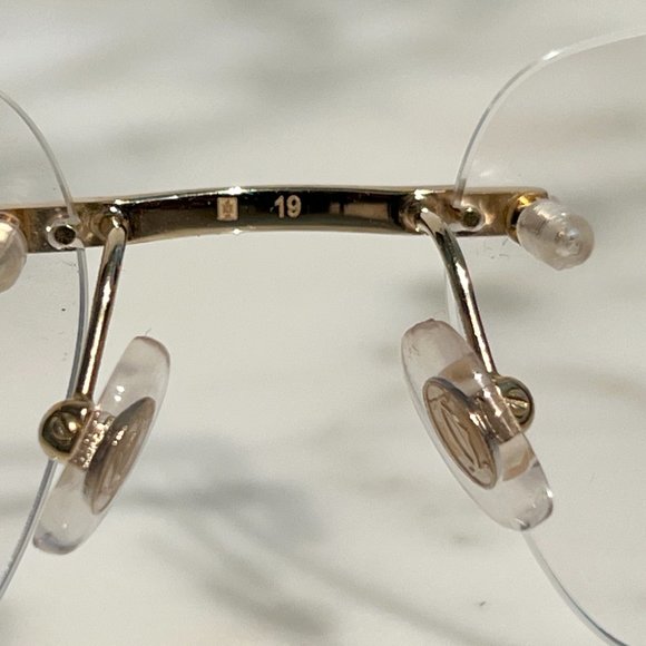 SOLD! Cartier Glasses Sunglasses C'decor Gold Tortoise - Picture 12 of 12